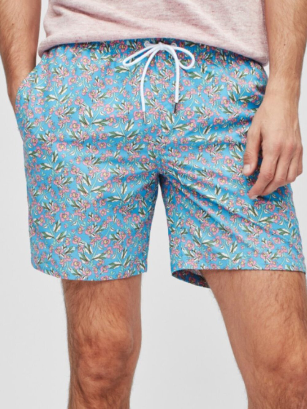 Bonobos premium swim trunks with Liberty fabric